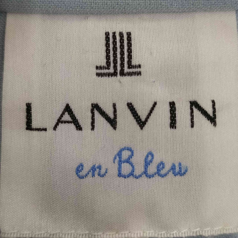 ランバンオンブルー LANVIN en Bleu プリーツポケット ダブルブレストジャケット レディース JPN:38