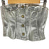 ガニー Ganni Foil Denim Corsage フォイルデニムコルセット レディース 36