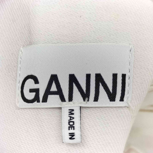 ガニー Ganni Foil Denim Corsage フォイルデニムコルセット レディース 36