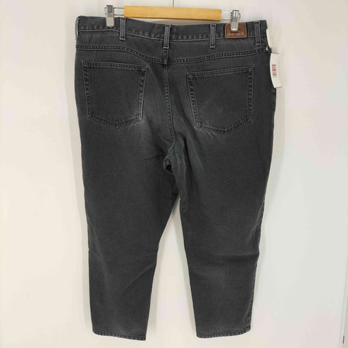 エルエルビーン L.L.Bean メキシコ製 テーパードブラックデニムパンツ メンズ 40×30