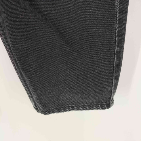 エルエルビーン L.L.Bean メキシコ製 テーパードブラックデニムパンツ メンズ 40×30