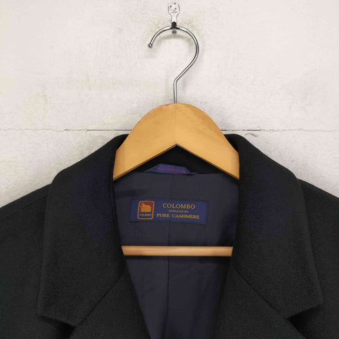 Colombo pure cashmere カシミヤ100% 比翼チェスターコート メンズ JPN:L