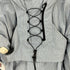 ダブレット doublet 25SS TRAIL VEST STRIPE SHIRT 】トレイル ベスト付き ストライプシャツ メンズ LARGE