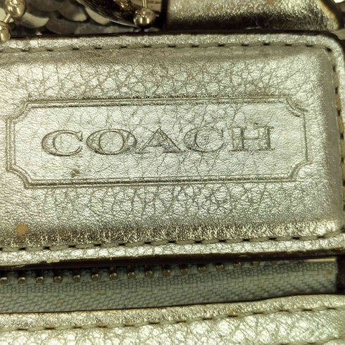 コーチ COACH 2way ポピー シークイン スポットライト スパンコール トートバッグ レディース