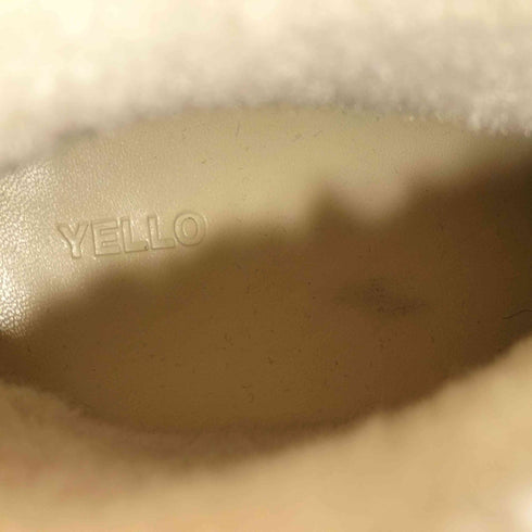 イエロー YELLO PECORA SHORT BOOTS ペコラショートブーツ レディース L