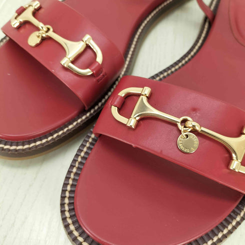 チャールズアンドキース CHARLES&KEITH ホースビット チャームサンダル レディース 39