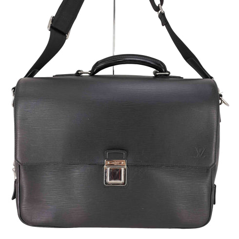ルイヴィトン LOUIS VUITTON フランス製 2way エピ・レザー タイガ ヴァシリPM ビジネスバッグ ブリーフケース メンズ