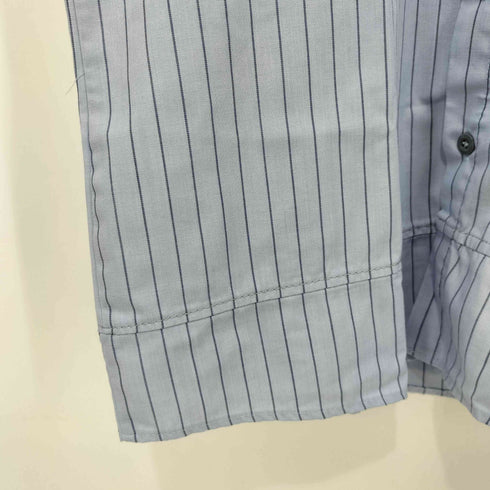 サンバス SUNBATH サンバス SPC ロゴプリント ストライプ ワークシャツ メンズ JPN:M