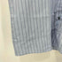 サンバス SUNBATH サンバス SPC ロゴプリント ストライプ ワークシャツ メンズ JPN:M