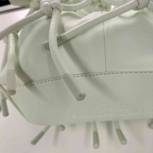 チャールズアンドキース CHARLES&KEITH YVMIN イヴミン Ally アリー ルーシュドスラウチーノットバッグ&フルーツチャームセット ミントソルベ レディース
