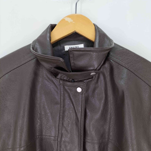 イング INGNI フェイクレザーショートブルゾン レディース JPN:M