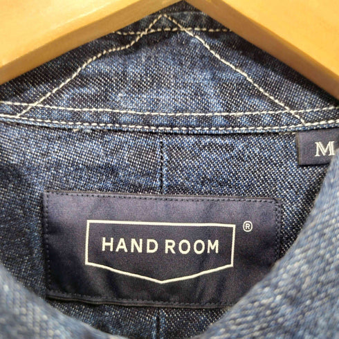 ハンドルーム HAND ROOM 8oz DENIM BUTTON DOWN SHIRTS デニム ボタンダウン シャツ メンズ JPN:M