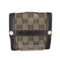 グッチ GUCCI GGキャンバス Wホック 二つ折り財布 レディース