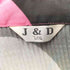 J&D 総柄 プリーツ 長袖 シャツ レディース JPN:XL