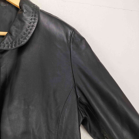JUBIEN ジュビアン lamb leather 羊革 3ボタン レザージャケット レディース 13