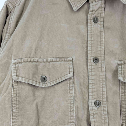 ギャップ Gap 00s ロングスリーブ コットンシャツ メンズ JPN:M