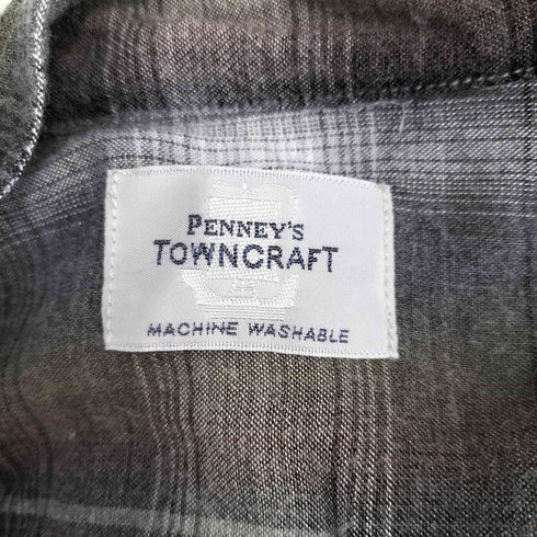 タウンクラフト TOWNCRAFT 60s復刻 半袖 オンブレ 開襟シャツ メンズ JPN:M