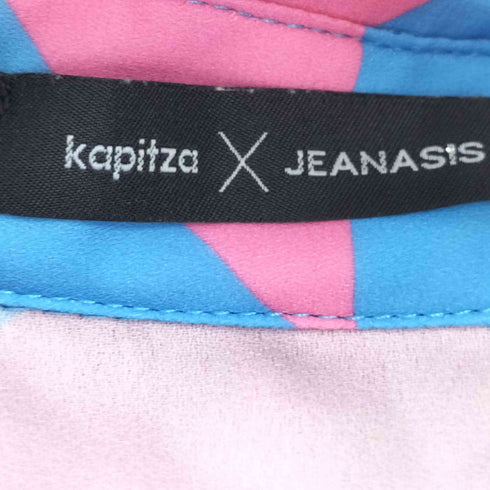 ジーナシス JEANASIS kapitza サスティナブルロングシャツ レディース FREE