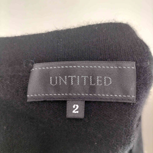 アンタイトル UNTITLED cashmere カシミヤ100% アンサンブル カーディガン レディース JPN:2