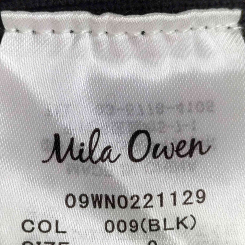 ミラオーウェン Mila Owen 袖パフドッキングワンピース レディース JPN:0