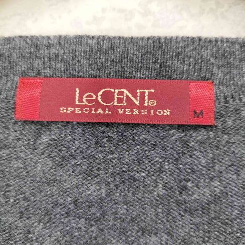 LeCENT cashmere カシミヤ100% Vネックカーディガン メンズ JPN:M