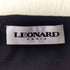 レオナール LEONARD シルク 異素材切替 トリム カットソー レディース