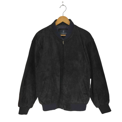 URBAN ピッグスエード レザーブルゾン メンズ JPN:L