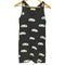 メゾンキツネ MAISON KITSUNE 猫 プリント ノースリーブ チュニック ワンピース レディース JPN:S