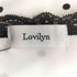 LOVILYN ドット レースデザイン 変形トップス レディース FREE