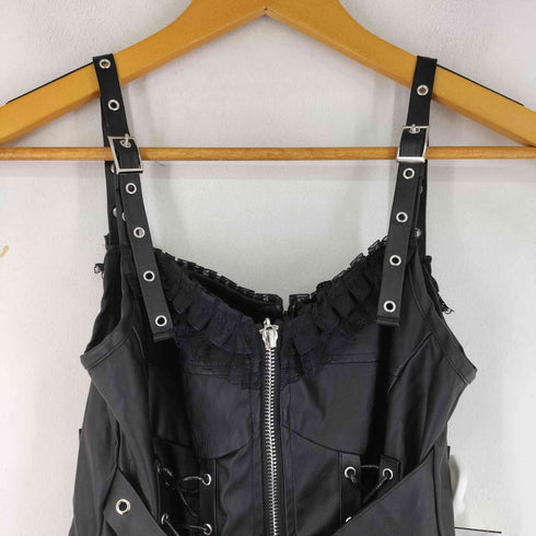 IMVAL Cross Belt Leather Dress クロスベルトレザードレス レディース FREE