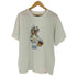 YAZ BEK 90-00s JE SOUTIENS HAND INTERNATIONAL フロントプリント Tシャツ メンズ import:L