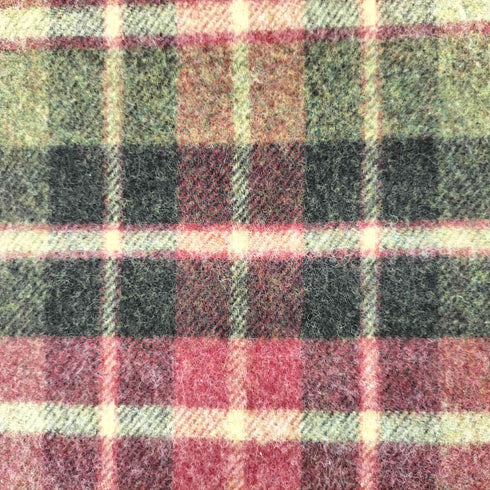 エルエルビーン L.L.Bean John Hanly アイルランド製 チェック ラムズウール マフラー メンズ