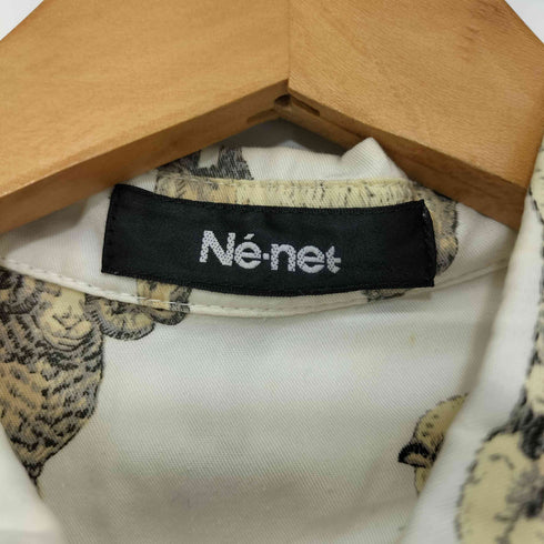 ネネット Ne-net ひつじの群れアウター シャツワンピース レディース JPN:2