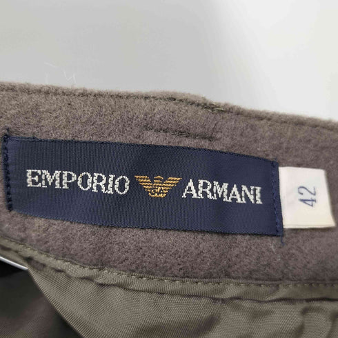 エンポリオアルマーニ EMPORIO ARMANI 80-90S OLD Wool Skirt ウール スカート レディース JPN:42