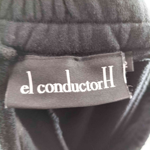 エルコンダクター el conductorH COTTON WESTERN SWITCH TRACK TROUSERS スウェット フレア パンツ メンズ 2
