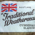 トラディショナルウェザーウェア Traditional Weatherwear FUDGE 15周年記念モデル COSWAY 千鳥格子 ステンカラーコート メンズ 38