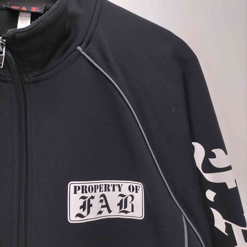 F.A.B. バックプリント トラックジャケット メンズ import:L