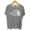 ノースフェイスパープルレーベル THE NORTH FACE PURPLE LABEL ロゴ プリント ボーダー クルーネック Tシャツ メンズ import:L