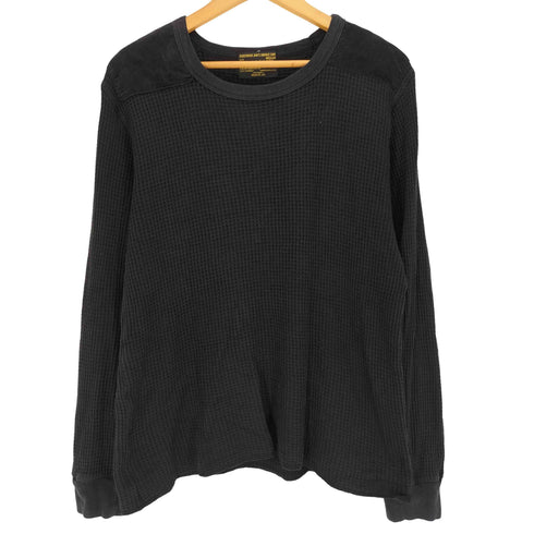 ビームス BEAMS コーデュロイ切替 サーマルTシャツ メンズ JPN:M