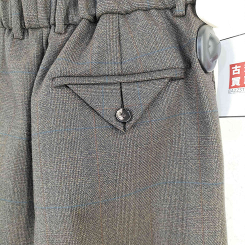 ボッテガヴェネタ BOTTEGA VENETA PRINCE OF WALES WOOL TROUSERS ウール スラックス メンズ 46
