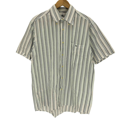 ラコステ LACOSTE ストライプ BDシャツ メンズ 43