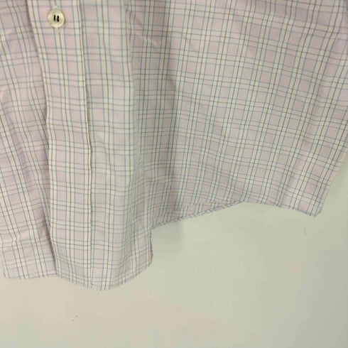 ブルックスブラザーズ BROOKS BROTHERS 1818 チェック BDシャツ メンズ import:L