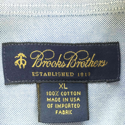 ブルックスブラザーズ BROOKS BROTHERS ゴールデンフリース オックスフォード BDシャツ メンズ import:XL