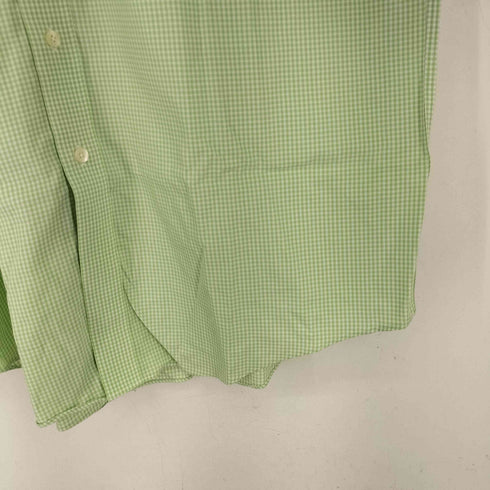 ブルックスブラザーズ BROOKS BROTHERS 1818 ゴールデンフリース オックスフォード ギンガムチェック BDシャツ メンズ import:L