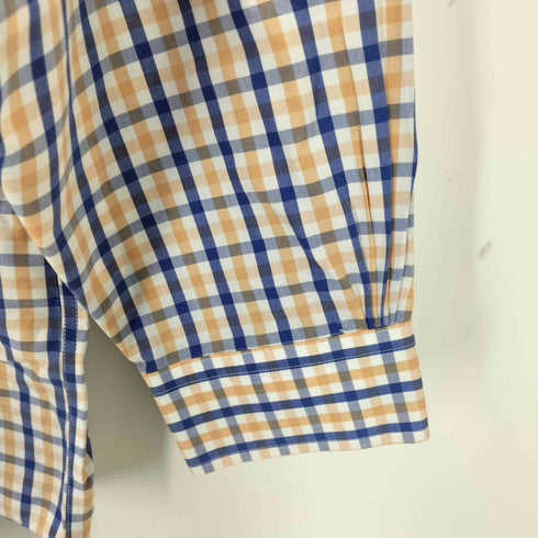 ブルックスブラザーズ BROOKS BROTHERS 1818 チェック BDシャツ メンズ import:L
