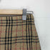 バーバリーブルーレーベル BURBERRY BLUE LABEL ノバチェック シルク100 ミニスカート レディース JPN:38