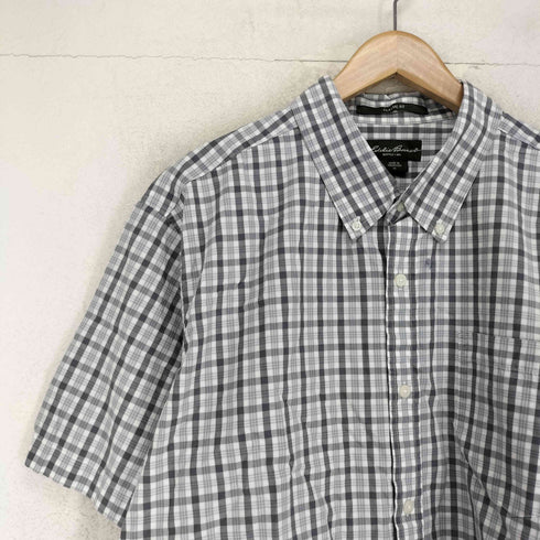 エディーバウアー Eddie Bauer ボタンダウンショートスリーブシャツ メンズ JPN:XL