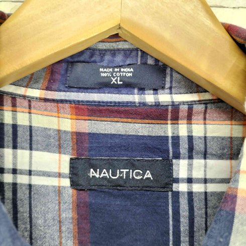 ノーティカ NAUTICA ボタンダウンショートスリーブシャツ メンズ JPN:XL