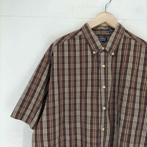 ピューリタン PURITAN ボタンダウンショートスリーブシャツ メンズ JPN:XL