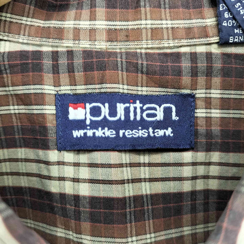 ピューリタン PURITAN ボタンダウンショートスリーブシャツ メンズ JPN:XL